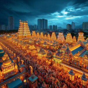 Discover Tirupati Temple's 2025 festival calendar for divine blessings. Plan your visit with special prayers and vibrant festivals.