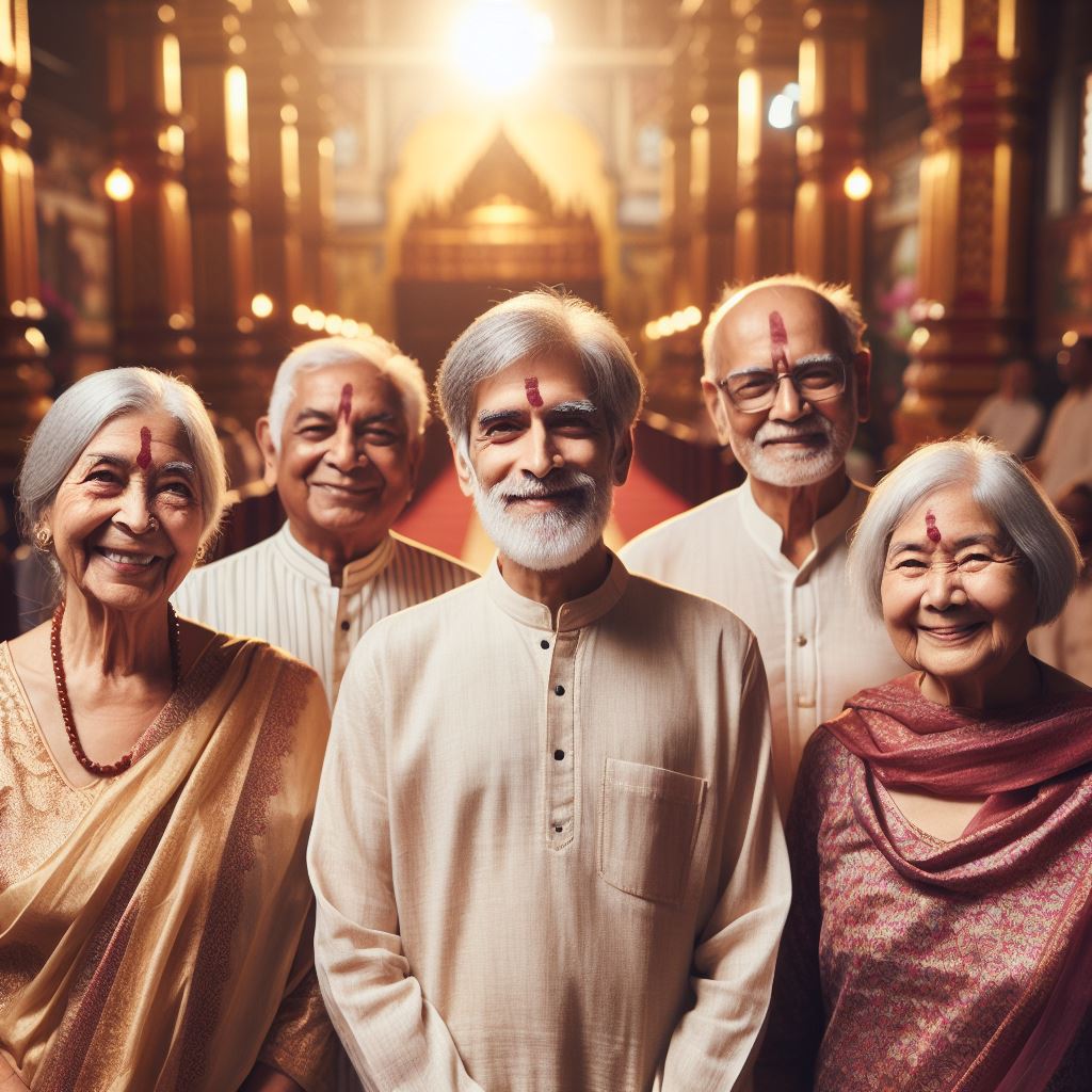 Senior Citizen Darshan in Tirupati

